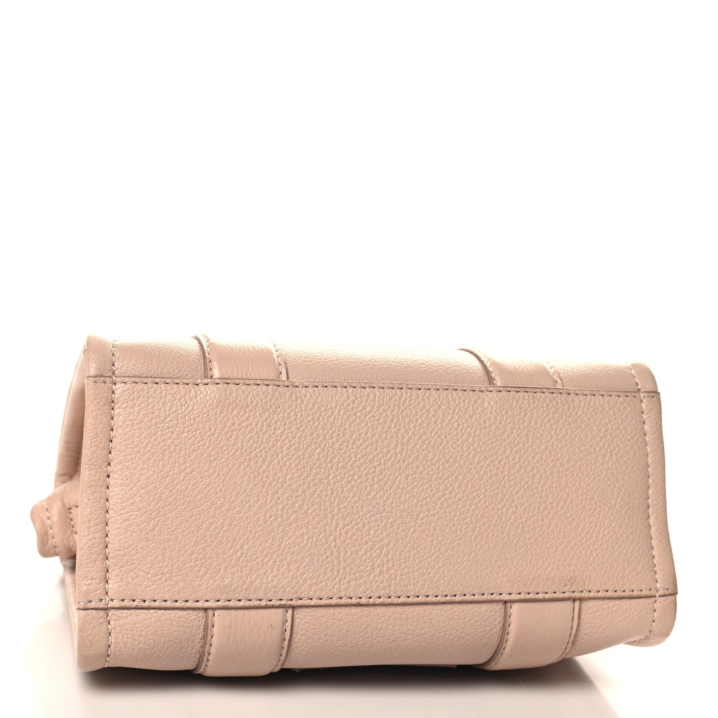 Grained Calfskin Small The Tote Bag Rose Dust