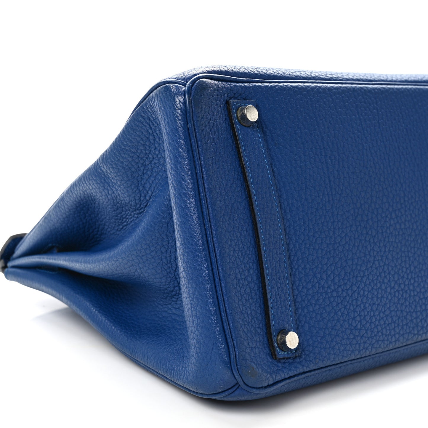 Togo Birkin 35 Bleu Electrique