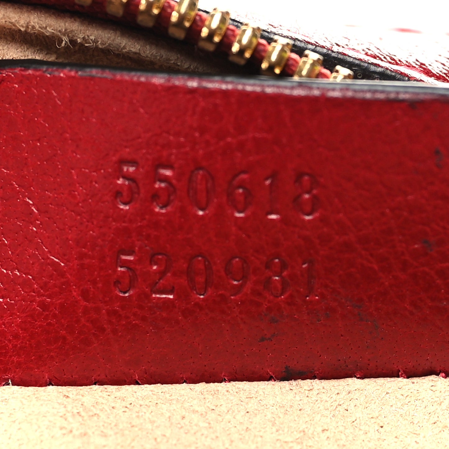 Suede Patent Web Mini Ophidia Round Shoulder Bag Hibiscus Red Navy