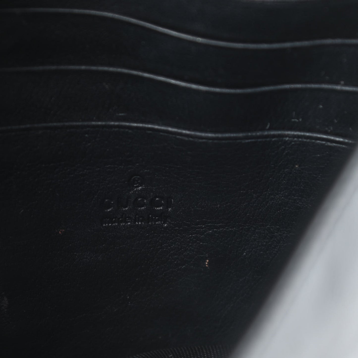 Calfskin Icon Wallet Black