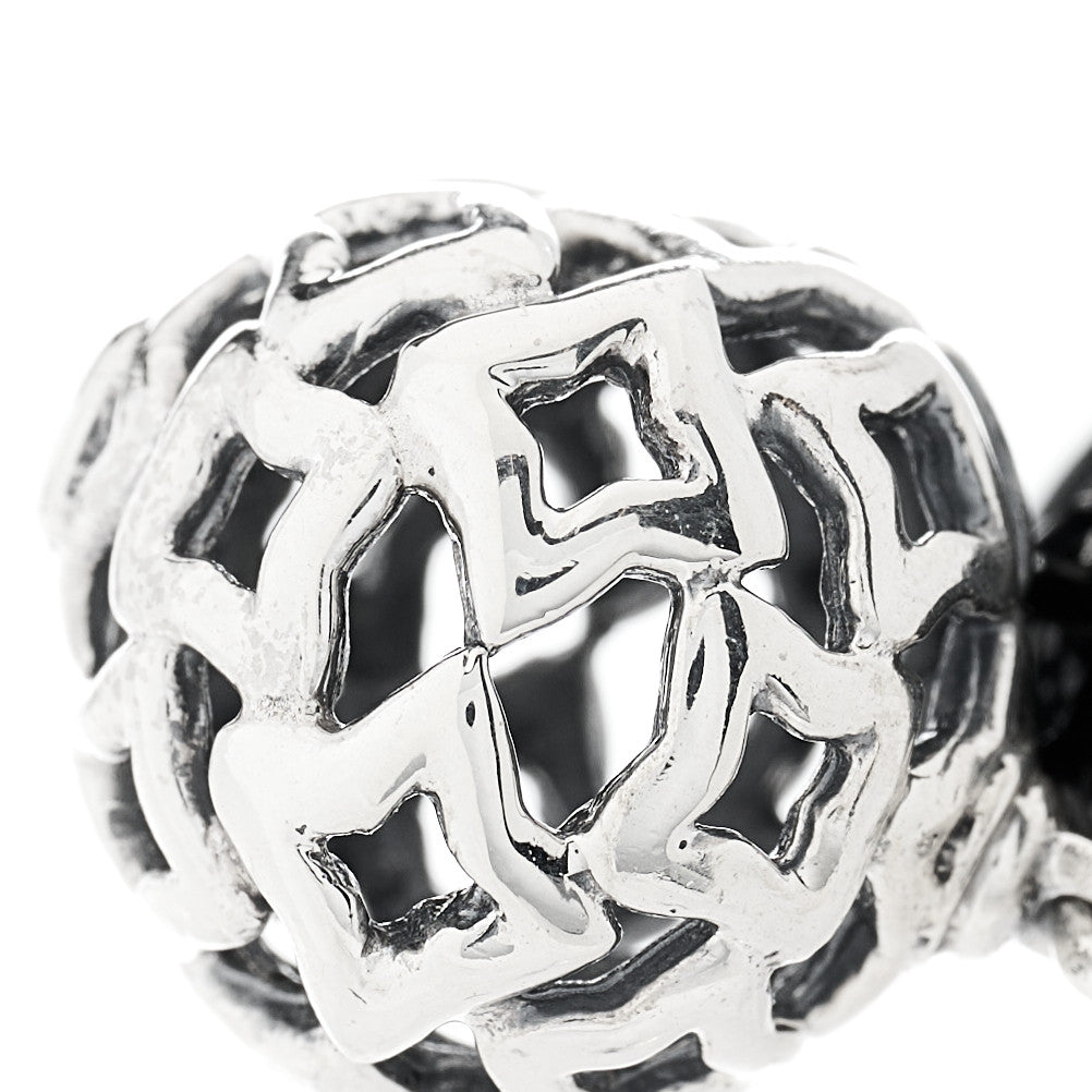 Sterling Silver Black Onyx Elements Drop Earrings