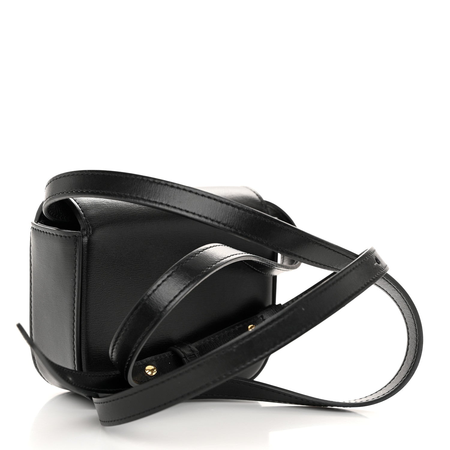 Celine Shiny Calfskin Mini Triomphe Black 3 of 9