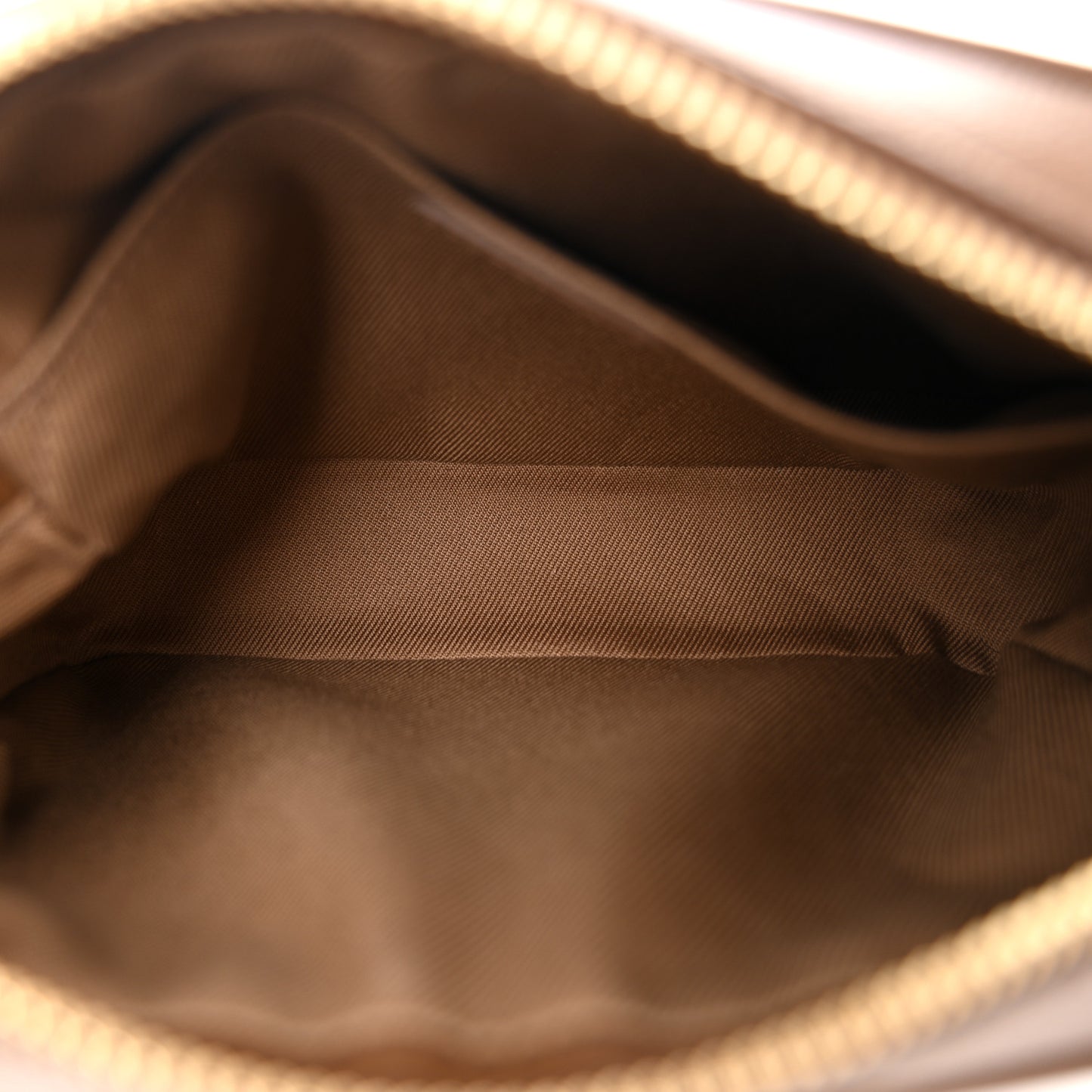 Calfskin House Check Small Camera Bag Earth