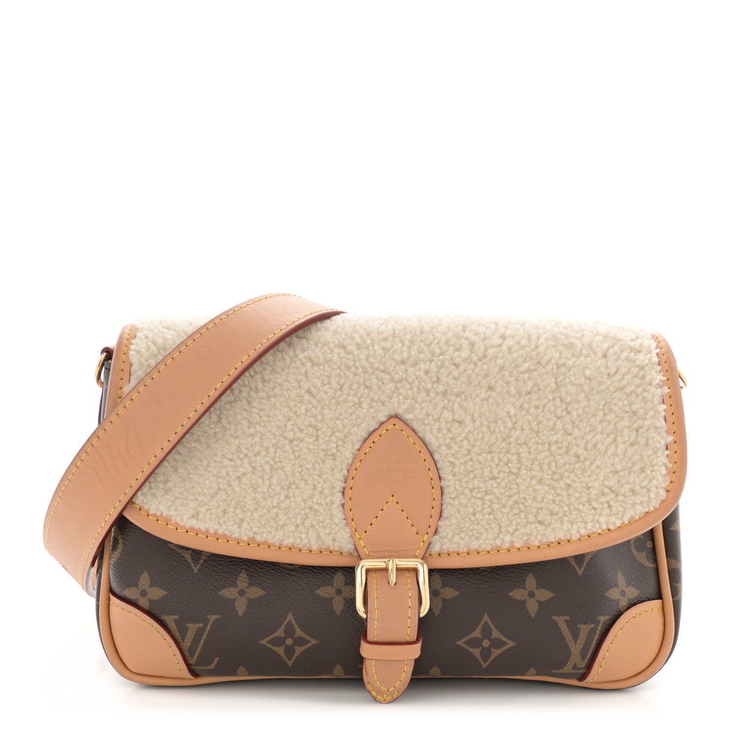 Louis Vuitton Monogram Shearling Diane NM 1607038 – FASHIONPHILE
