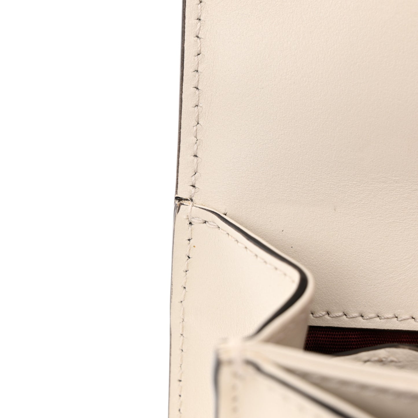 Smooth Calfskin Small Zumi Shoulder Bag Mystic White