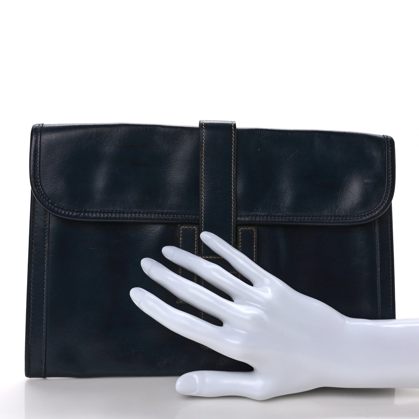 Box Jige PM Clutch Bleu Marine