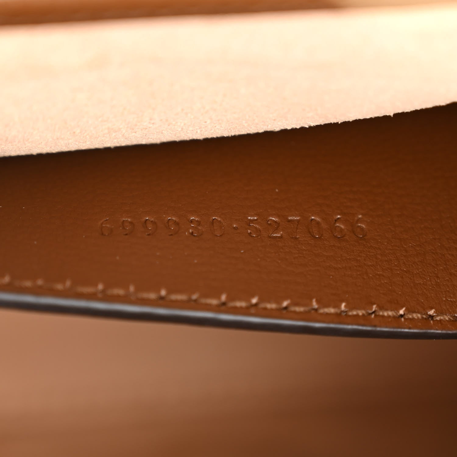 Gucci GG Supreme Monogram Azalea Calfskin Web Jackie 1961 Belt Bag 80 32 Beige Ebony Brown Sugar 7 of 12