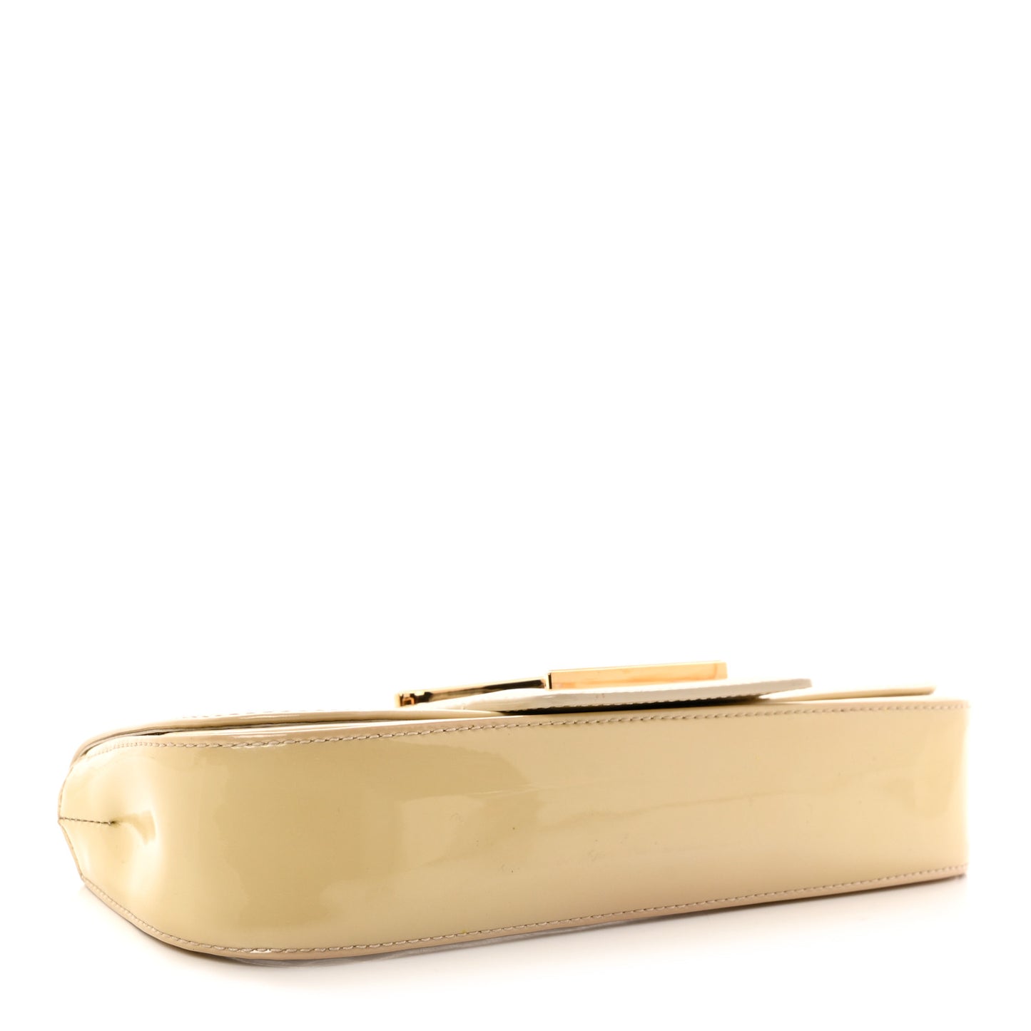 Patent Sobe Clutch Blanc Corail