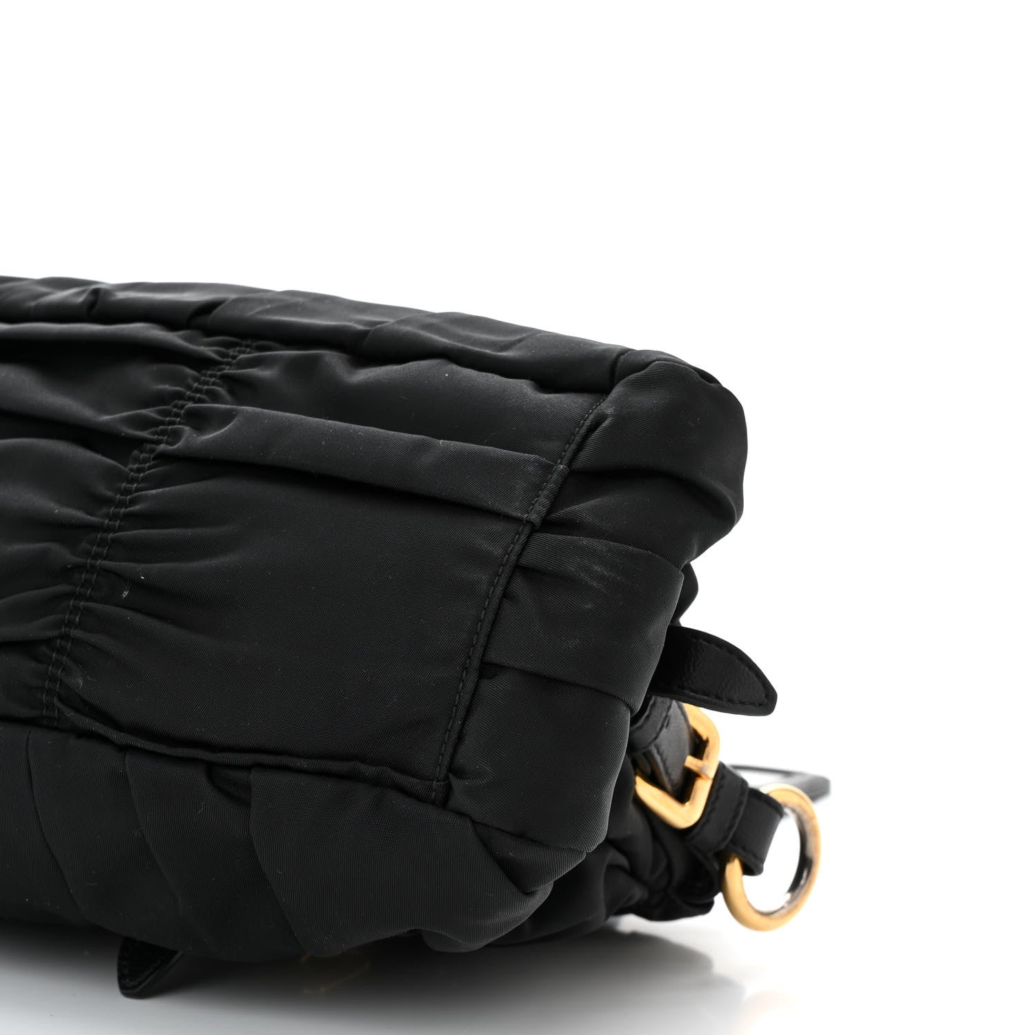 Prada Tessuto Nylon Gaufre Shopping Satchel Black 11 of 14