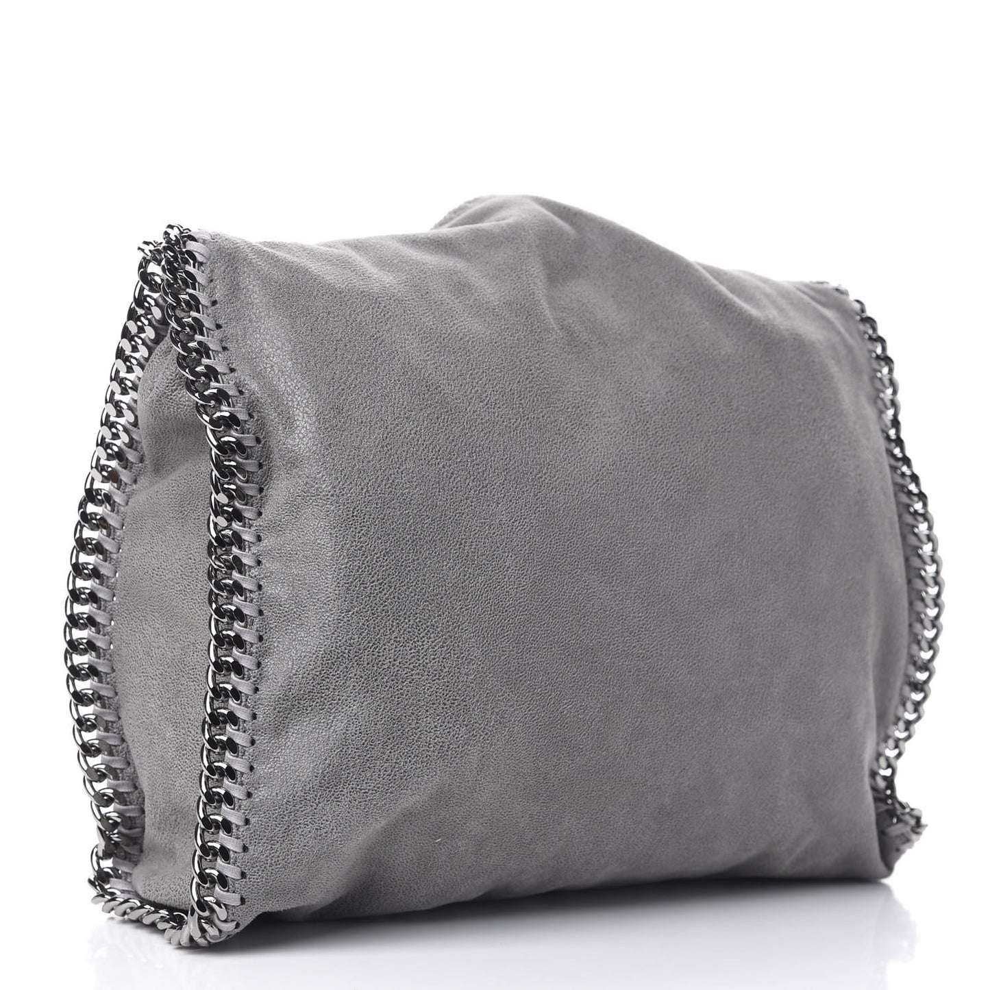 Shaggy Deer Small Falabella Tote Light Grey