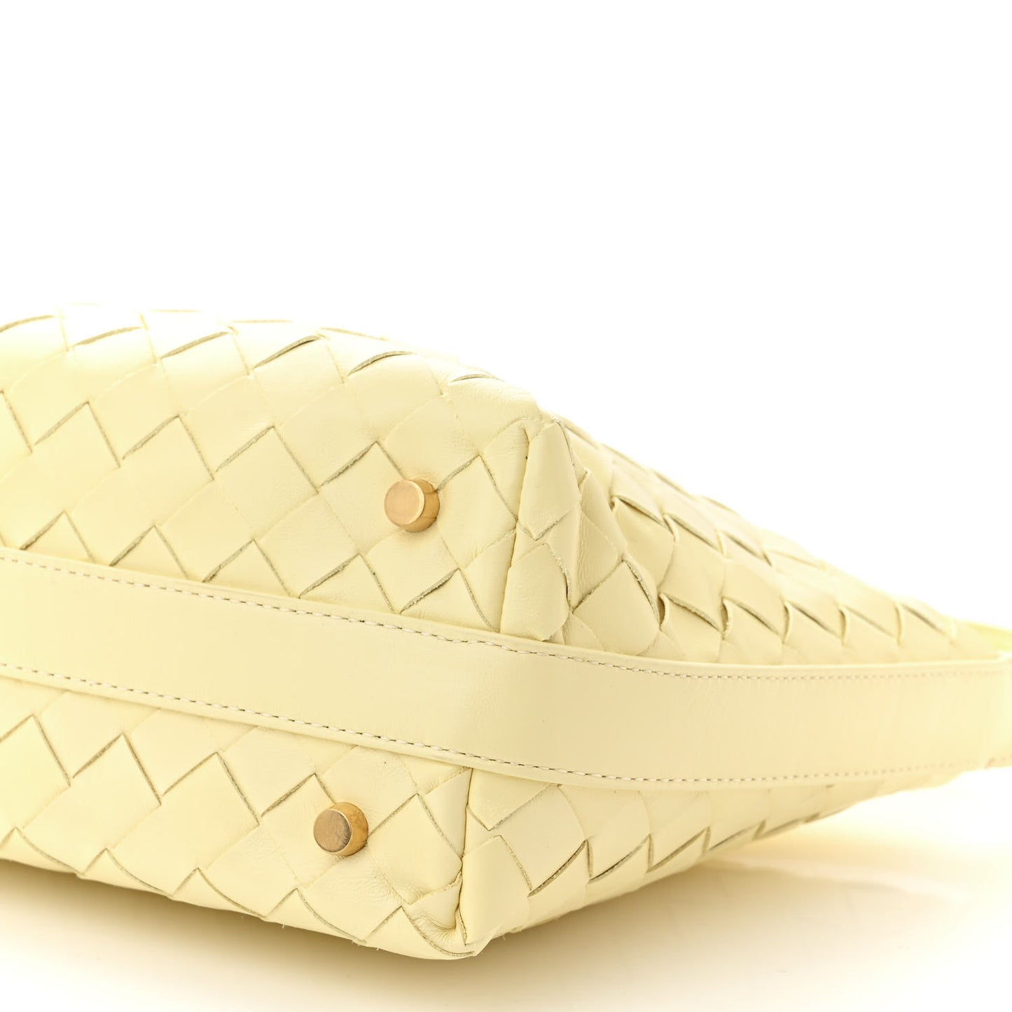 Nappa Intrecciato Mini Wallace Camomile