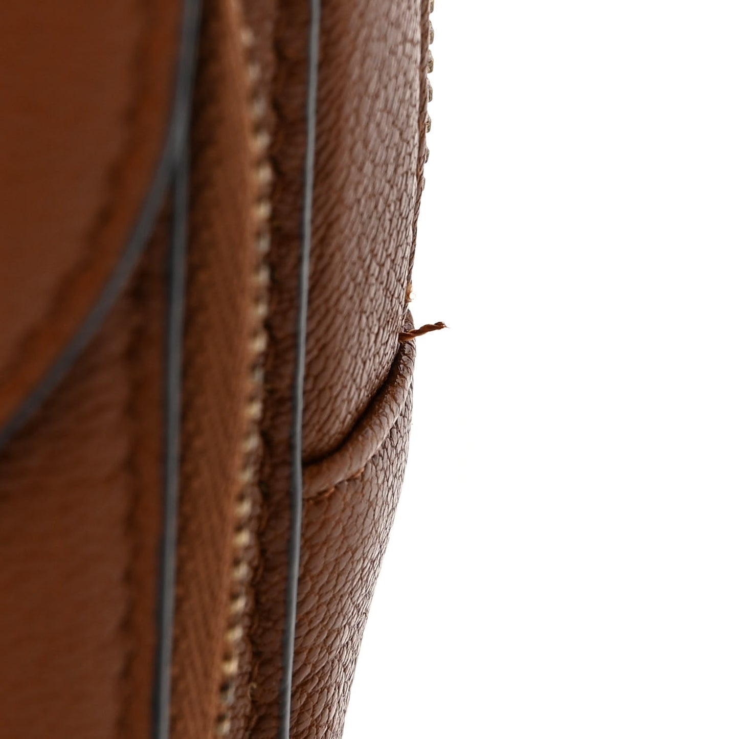 Goatskin Double Saddle Pouch Tan