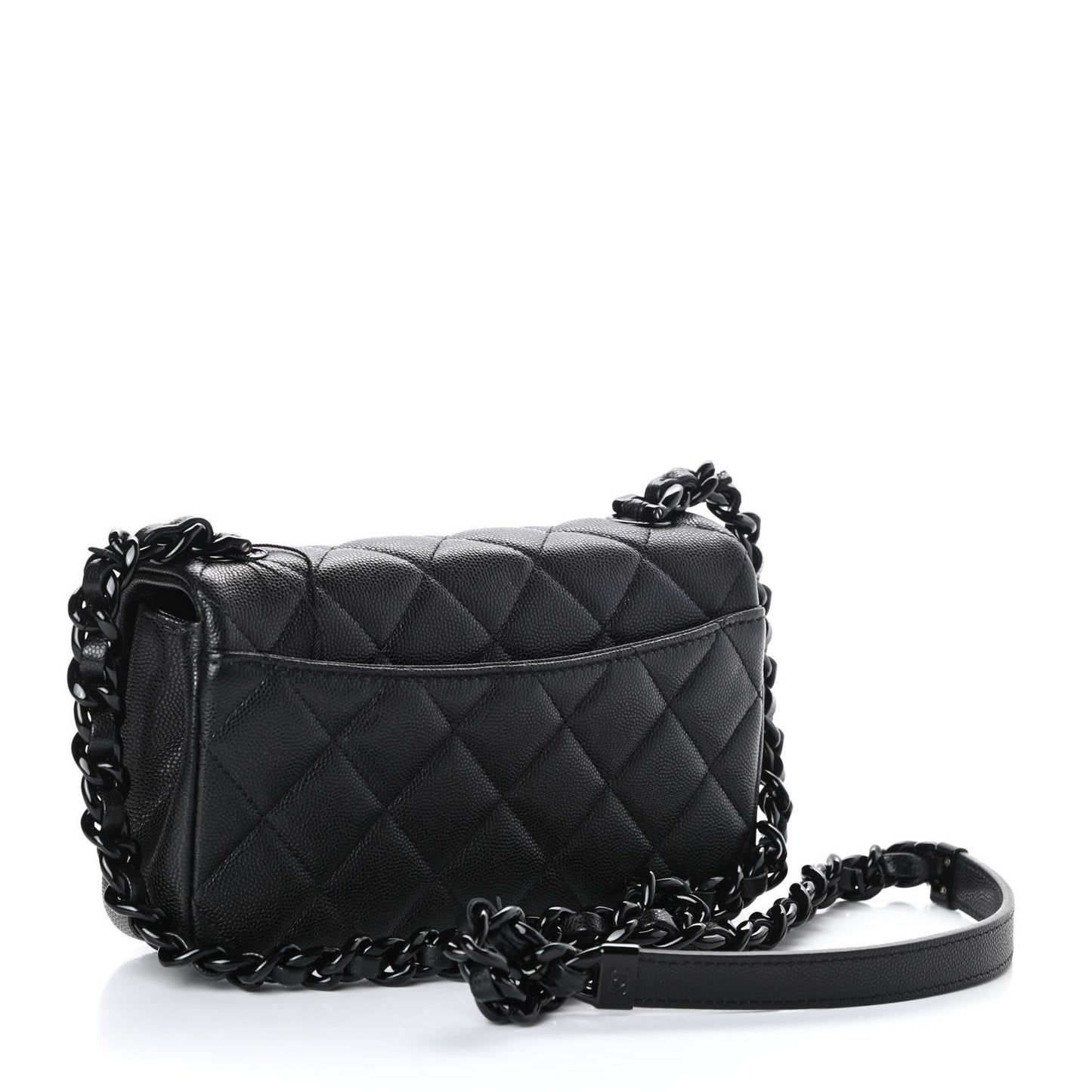 Caviar Quilted My Everything Small Flap Black