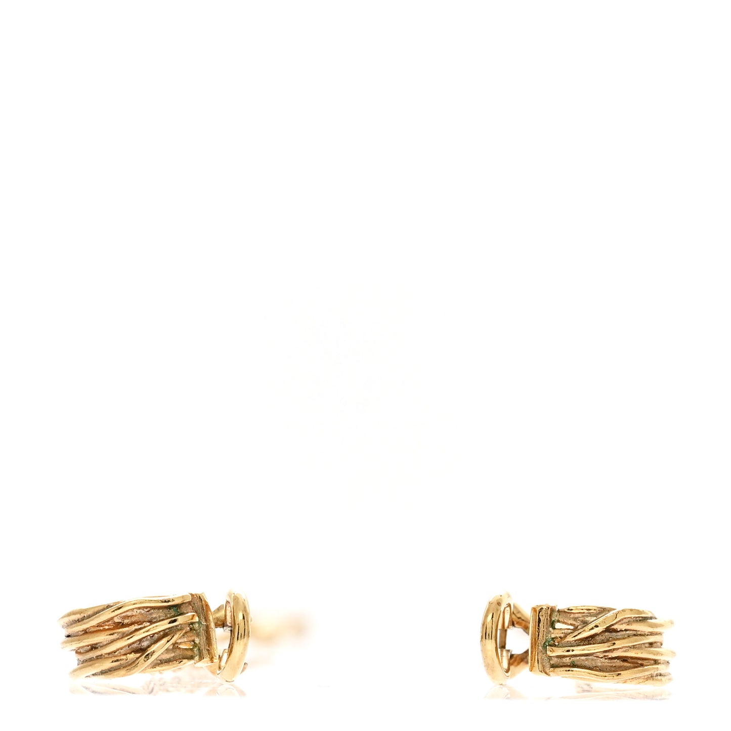Metal Opyum Clip On Drop Earrings Gold