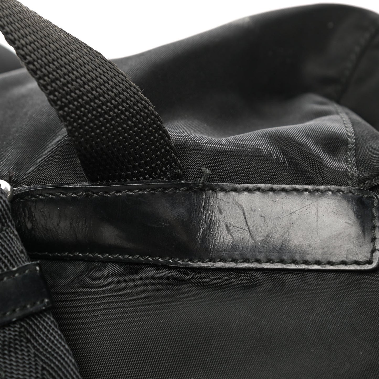 Nylon Vela Medium Backpack Black