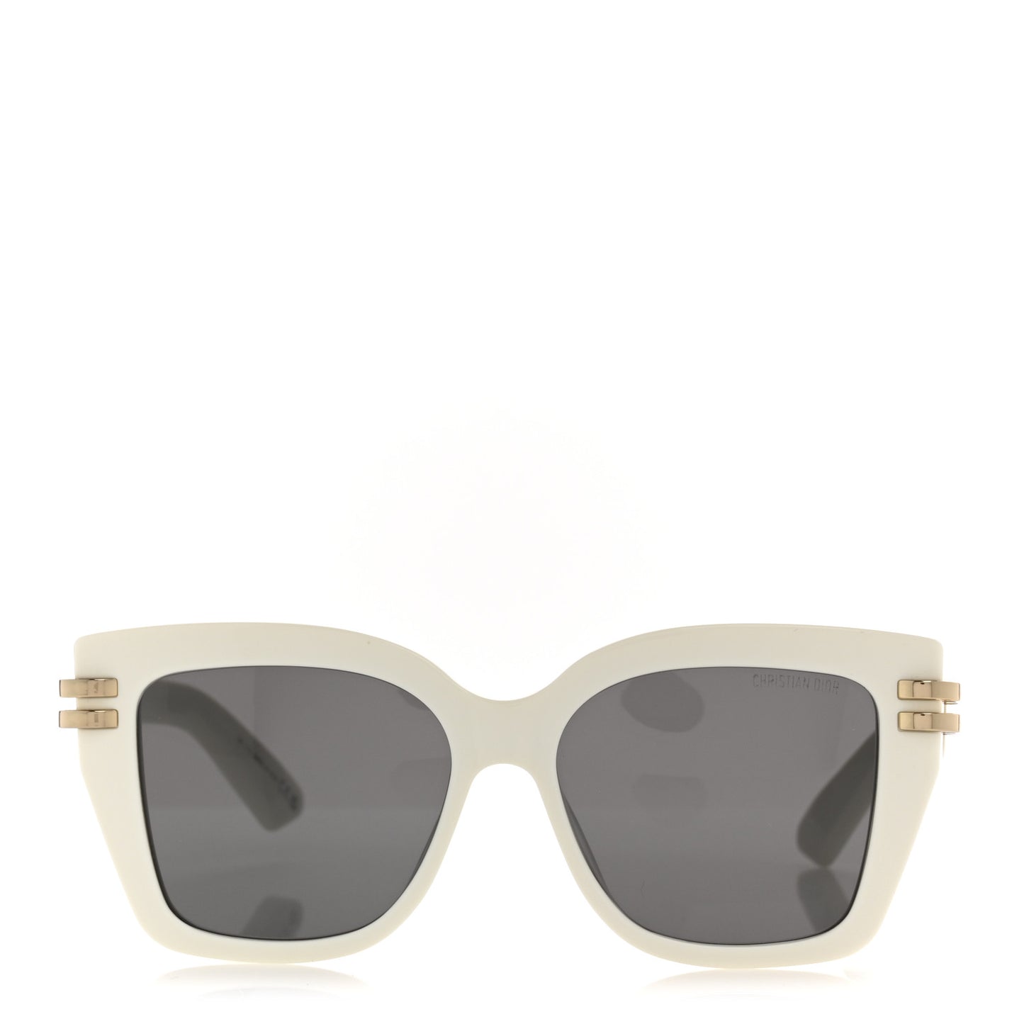Acetate CDior S1I Square Sunglasses Ivory