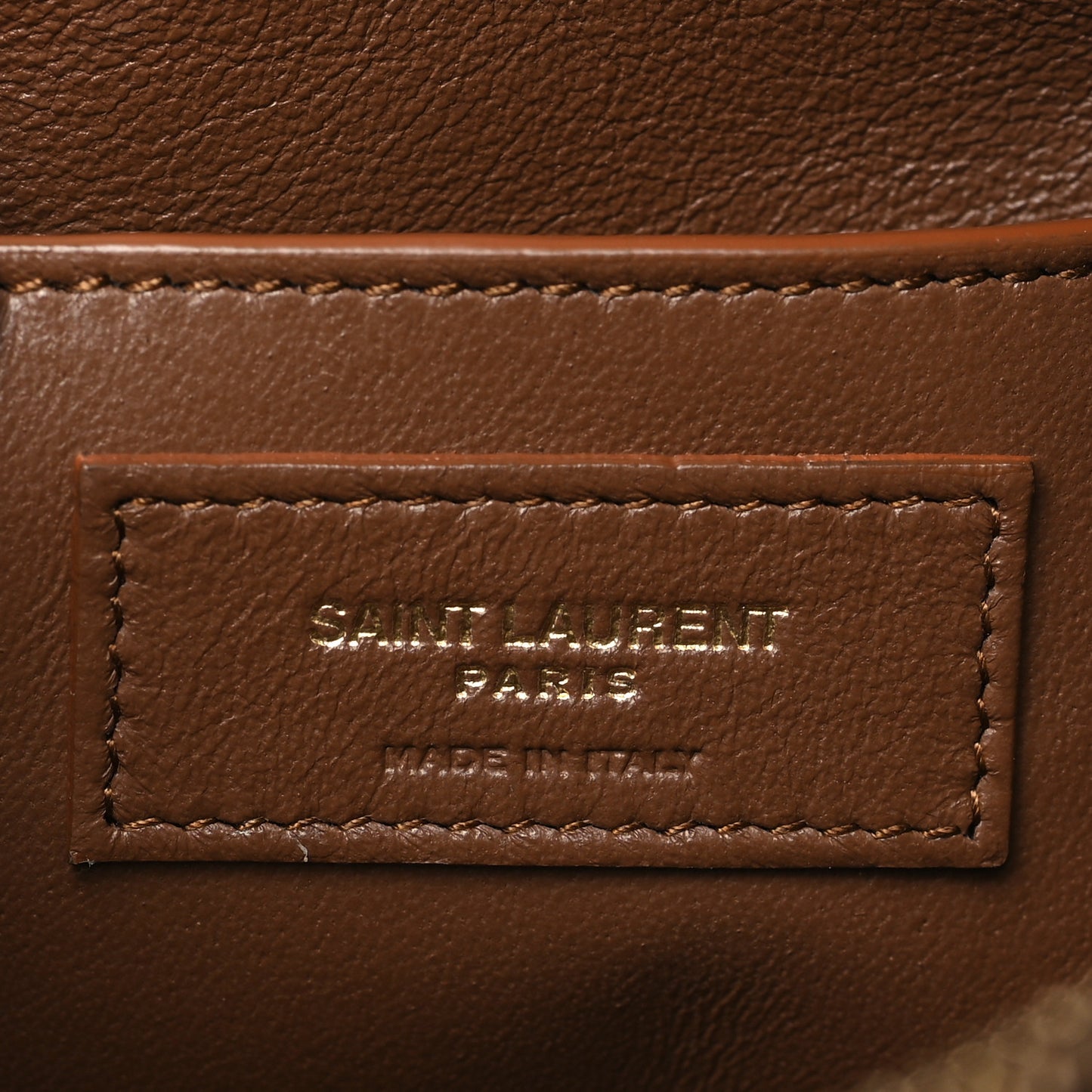 Velvet Suede Le Monogramme Coeur Crossbody Brown