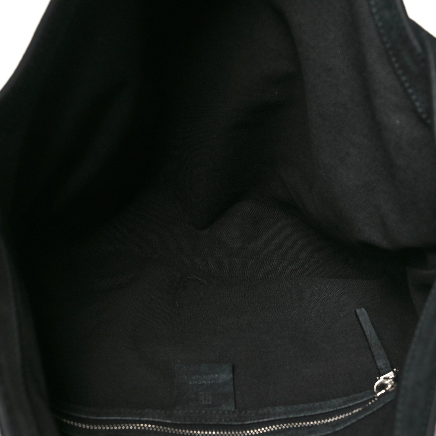 Suede Medium Voyou Bag Black
