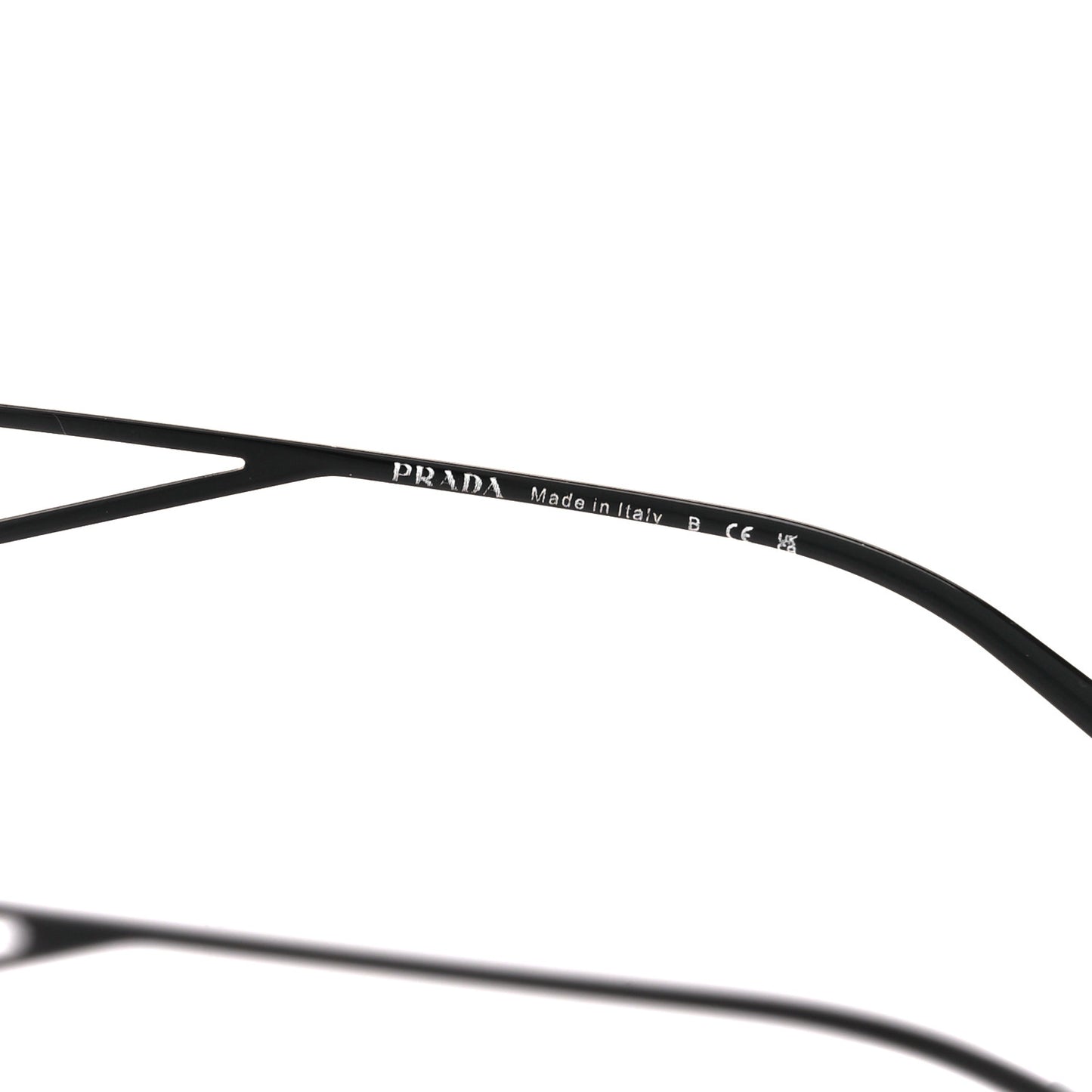 Acetate Sunglasses SPR 14Y Black Slate Gray