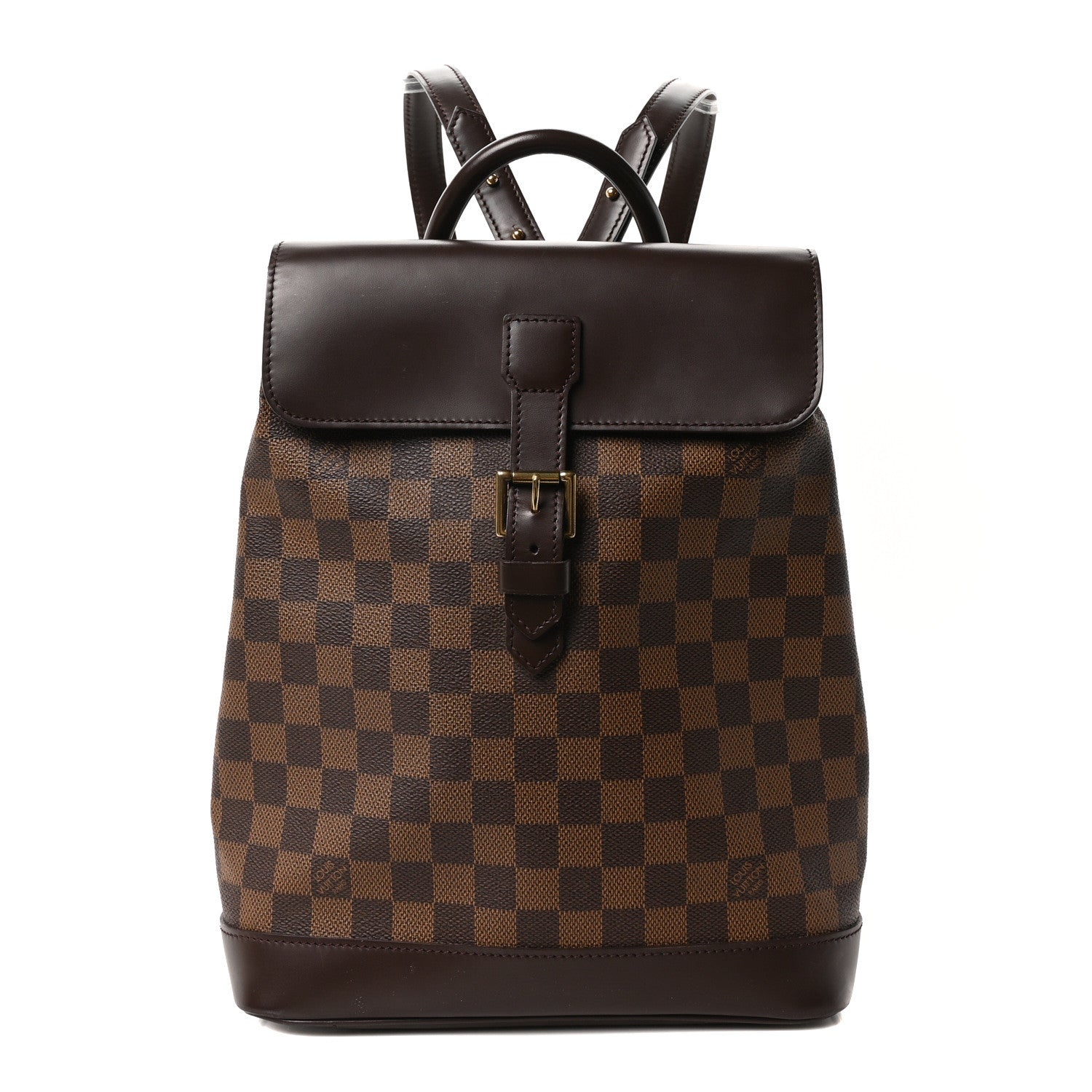 LOUIS VUITTON Authentic Brown Damier Backpack Louis Vuitton Damier Ebene Ellipse Sac a Dos Backpack 801334  main image 2