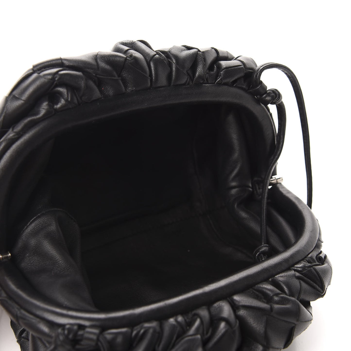 Nappa Intrecciato The Mini Pouch Black