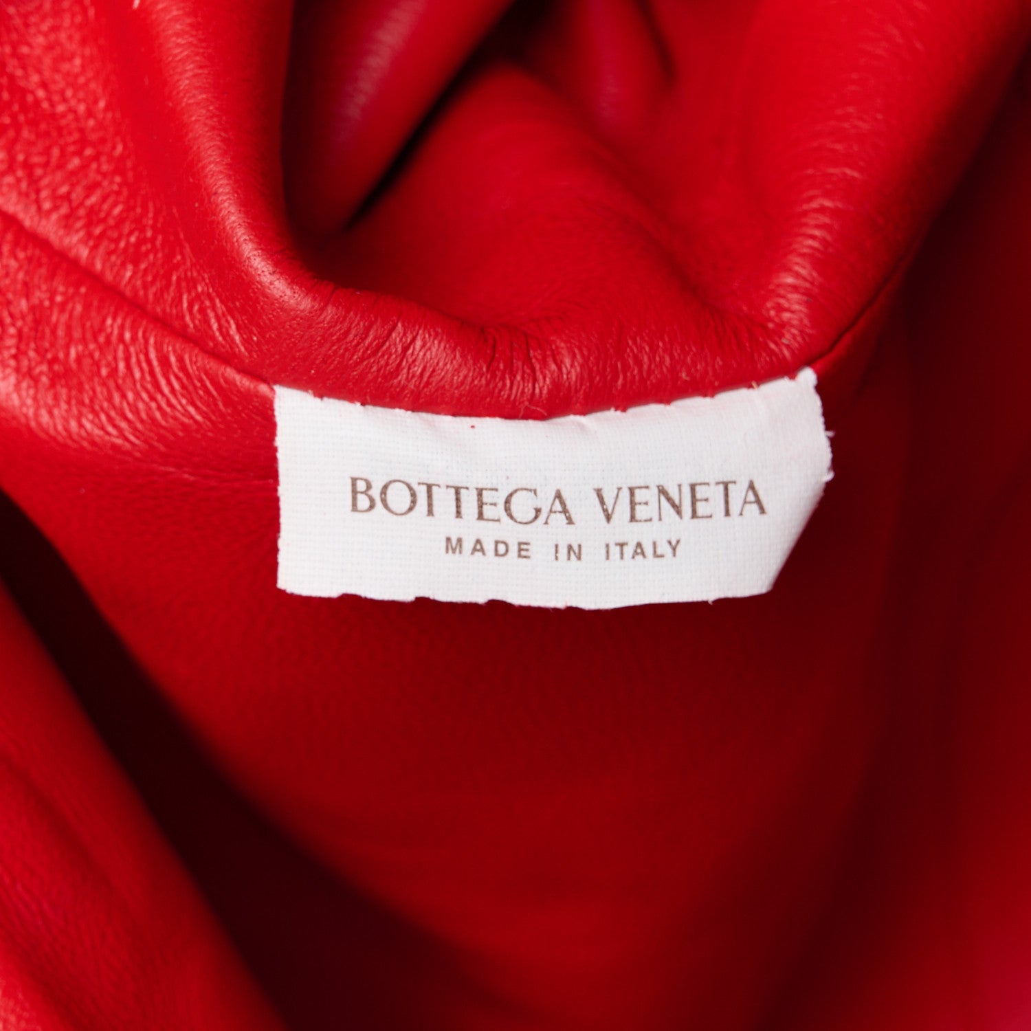 Bottega Veneta Nappa Maxi Intrecciato The Pouch Oversized Clutch Bright Red 8 of 11
