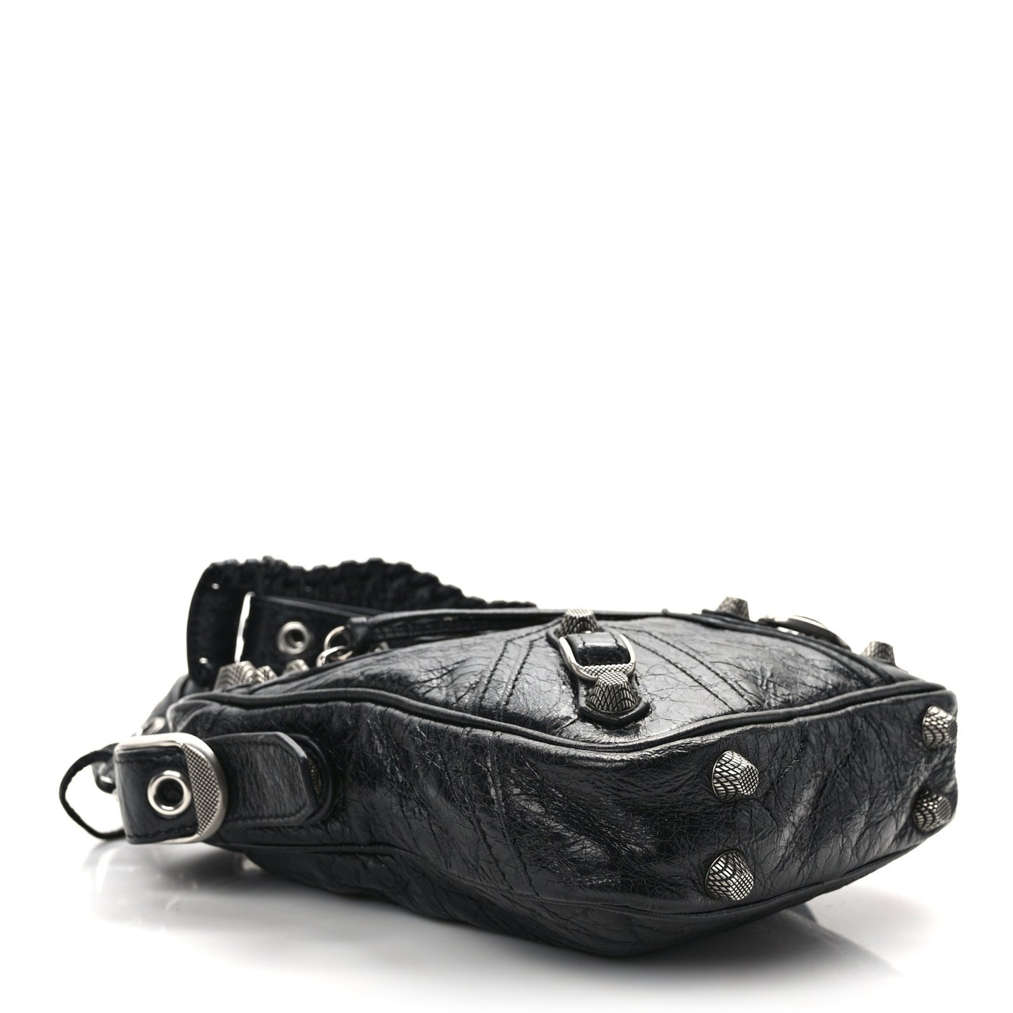 Agneau Arena Le Cagole Crossbody Bag Black