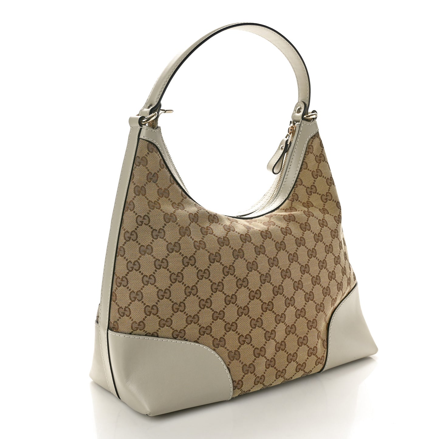 Monogram Medium Lovely Heart Hobo Off White