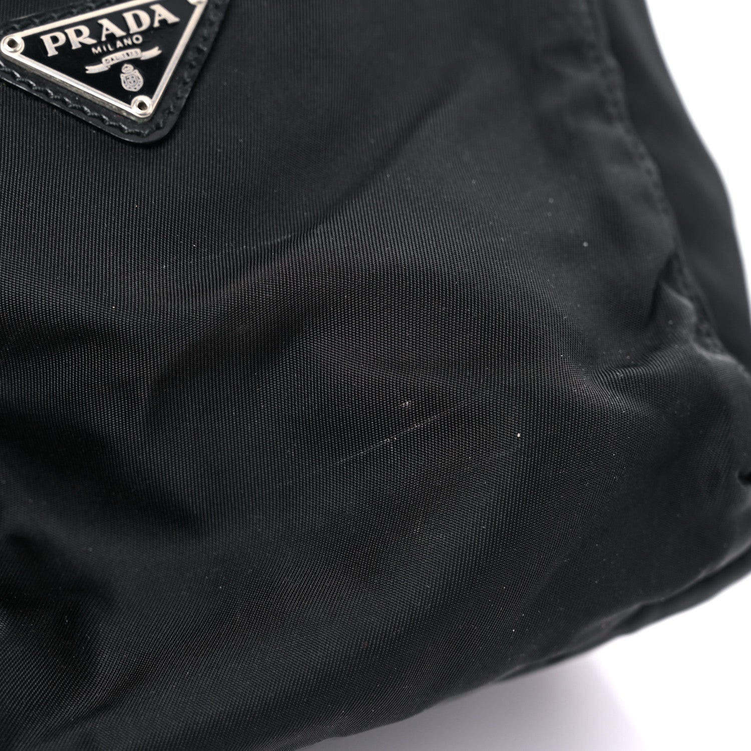 Prada Nylon Vela Mini Cinch Backpack Black 21 of 21