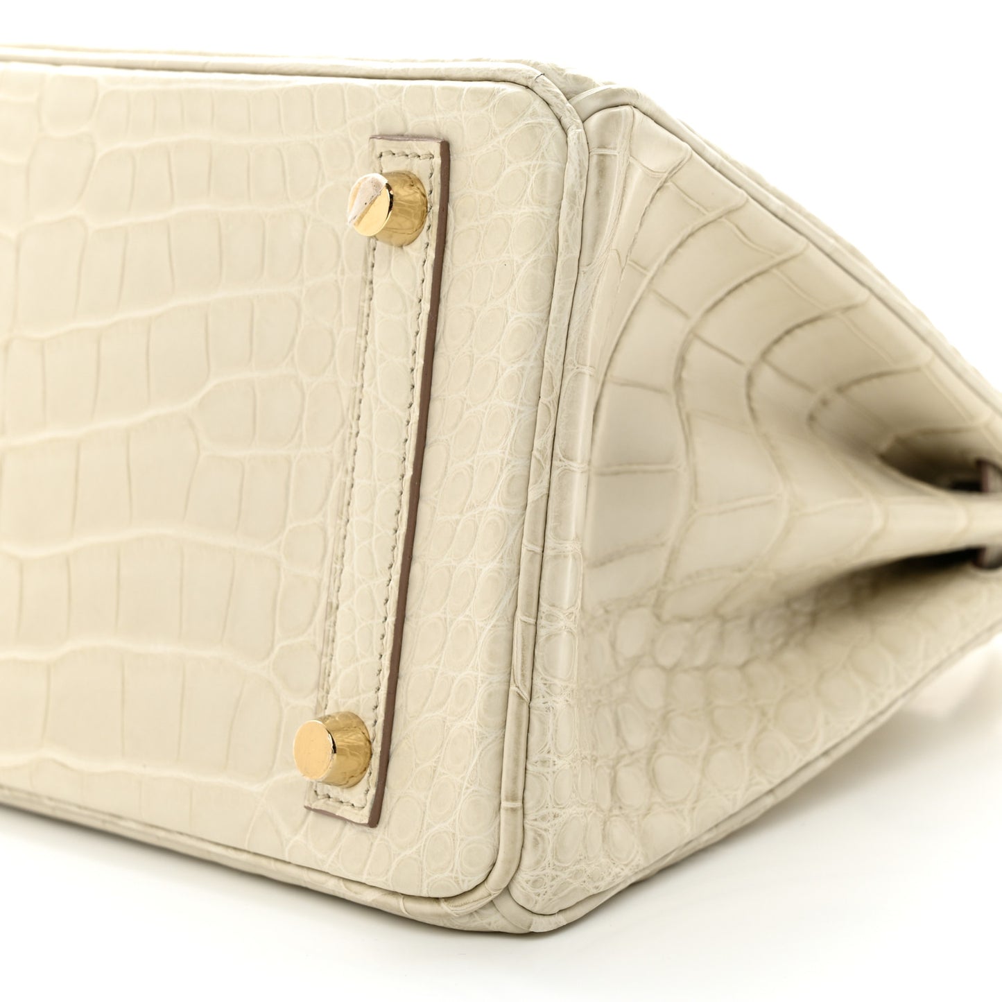 Matte Alligator Birkin 25 Beton