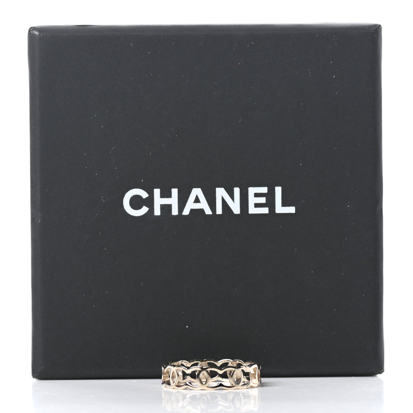 Metal CC Ring 5 Gold