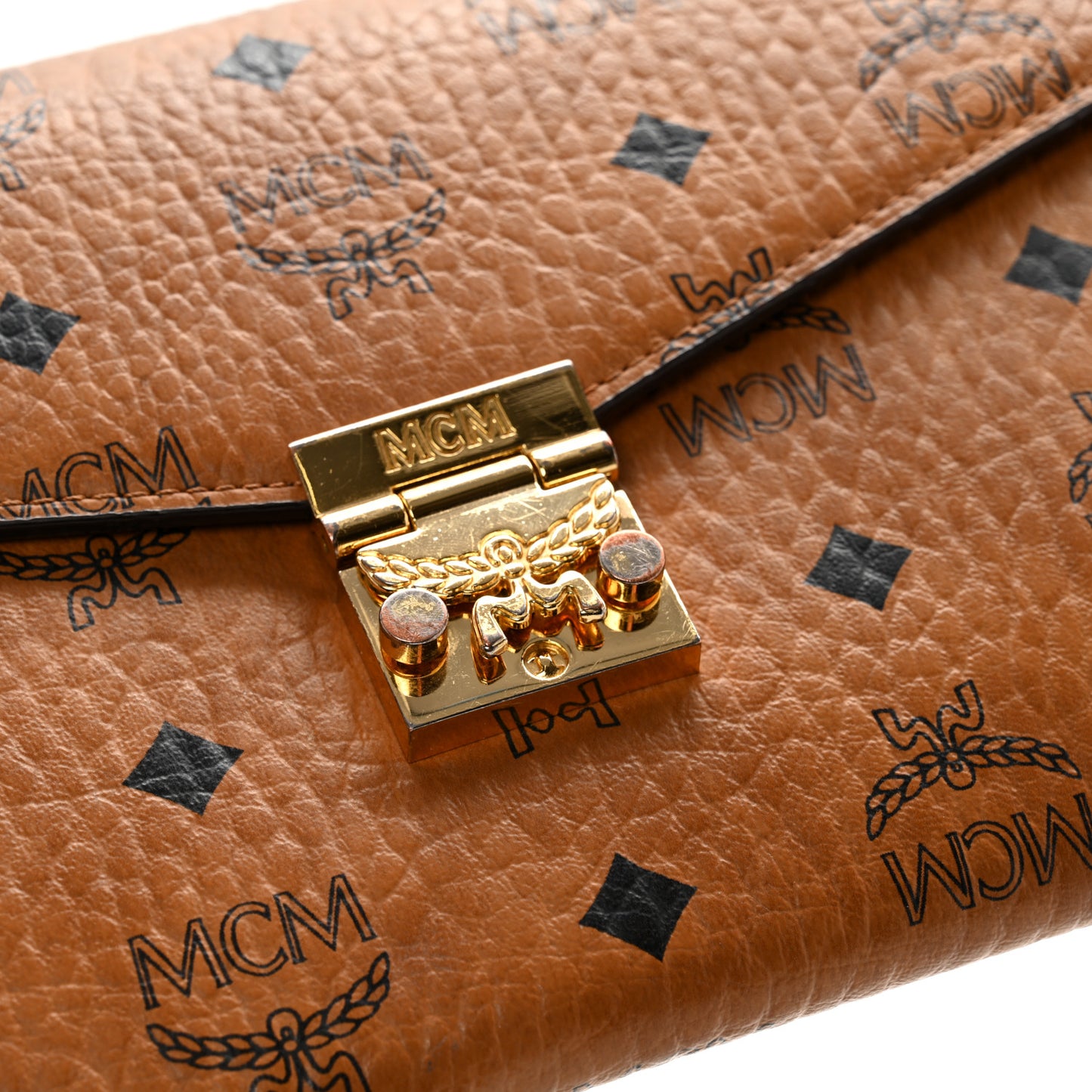 Visetos Millie Wallet On Chain Cognac