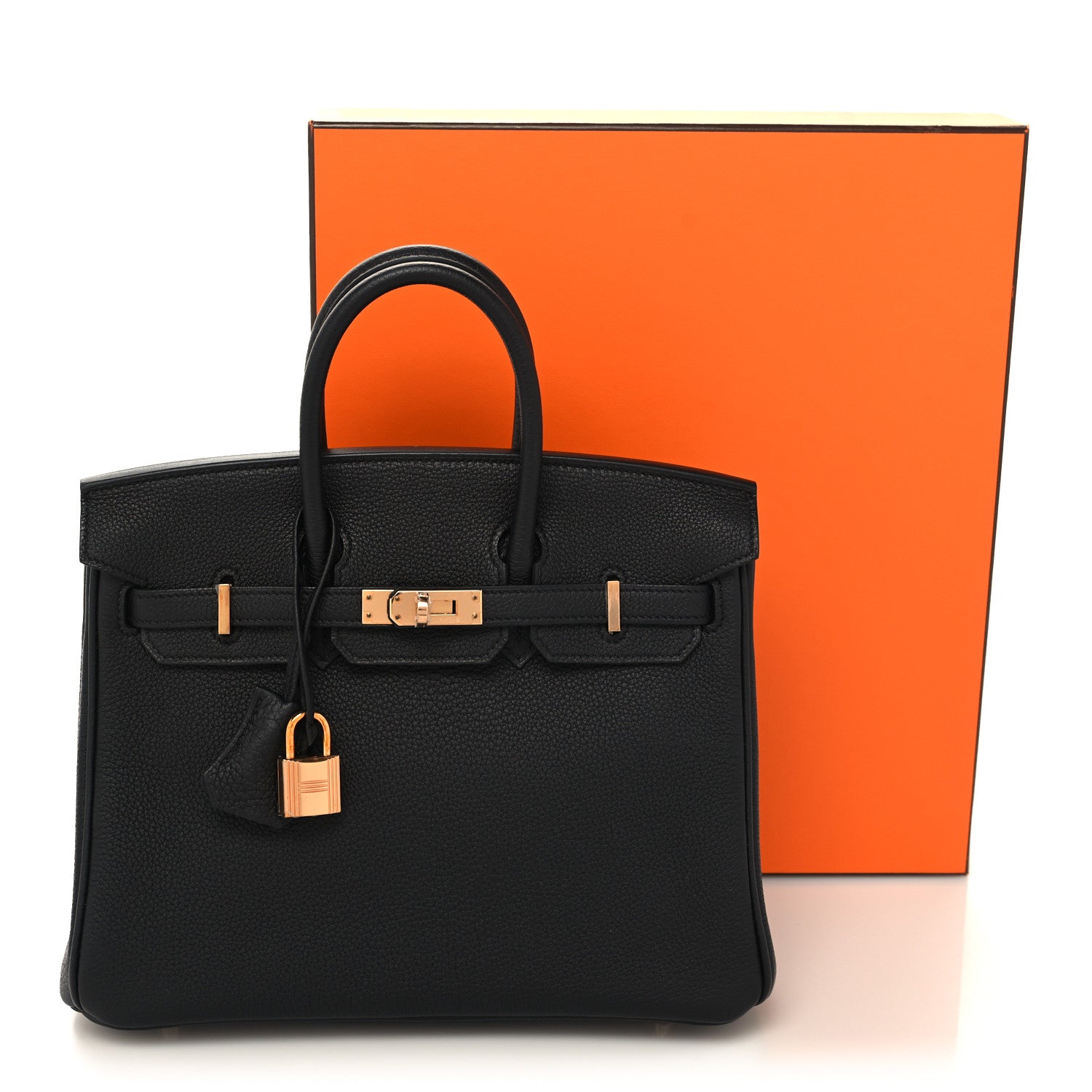 Hermes Togo Birkin 25 Black 13 of 13