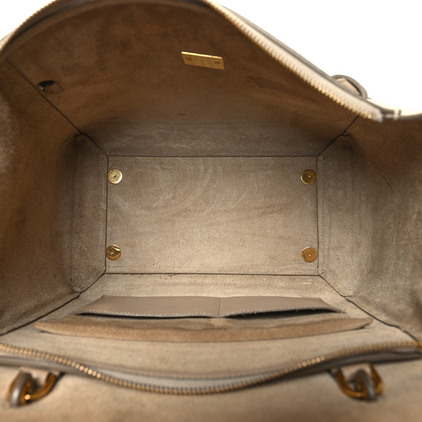 Grained Calfskin Mini Belt Bag Light Taupe