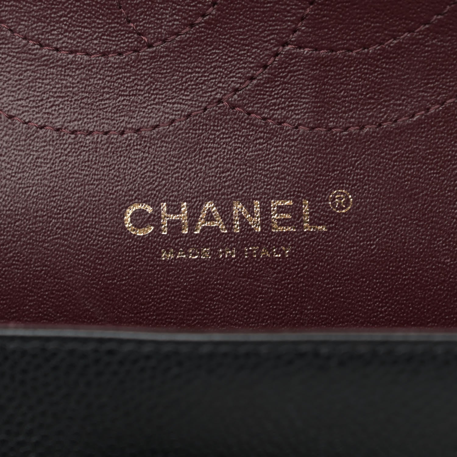 Chanel Caviar Quilted Jumbo Double Flap Black 6 of 12