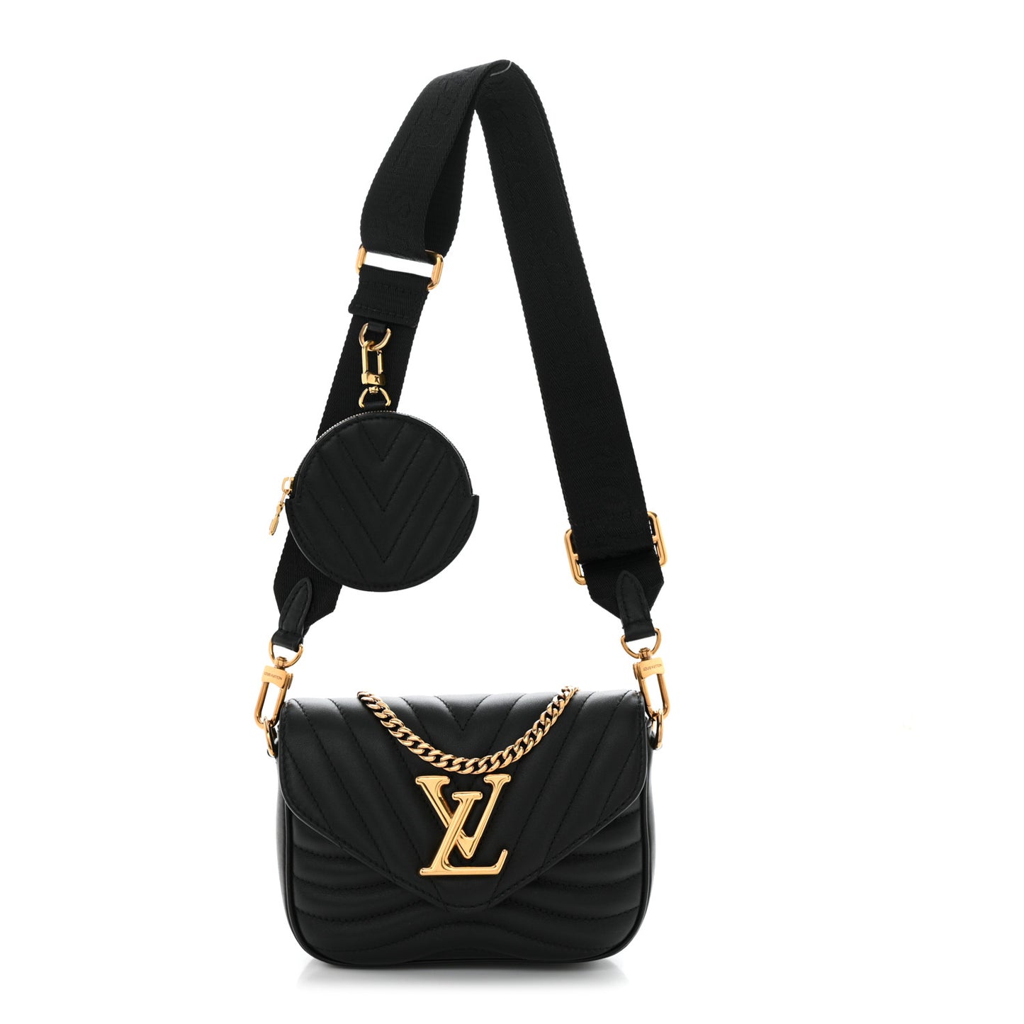 Calfskin New Wave Multi Pochette Black