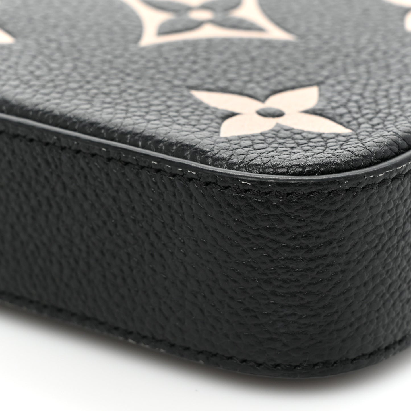 Empreinte Monogram Giant Felicie Pochette Black Beige