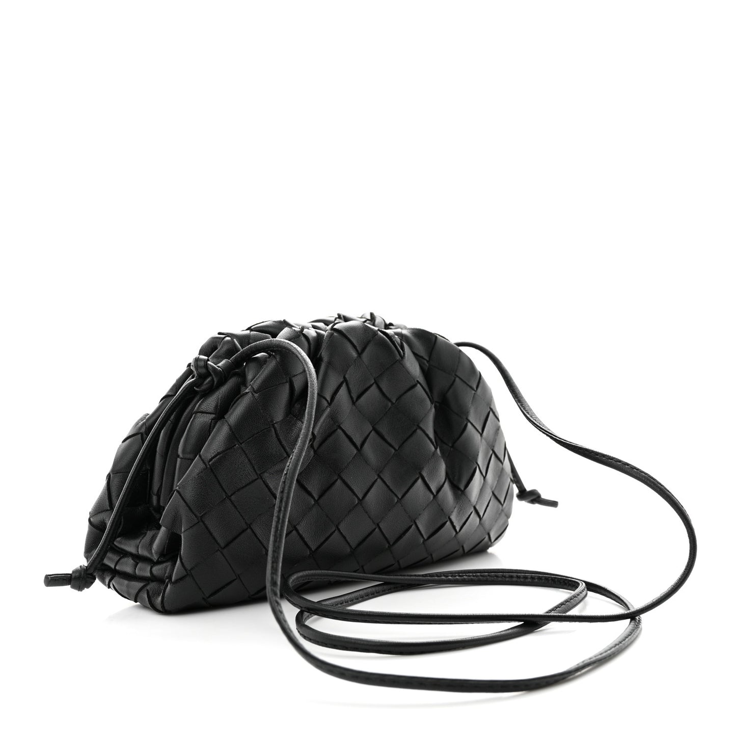 Nappa Intrecciato The Mini Pouch Black