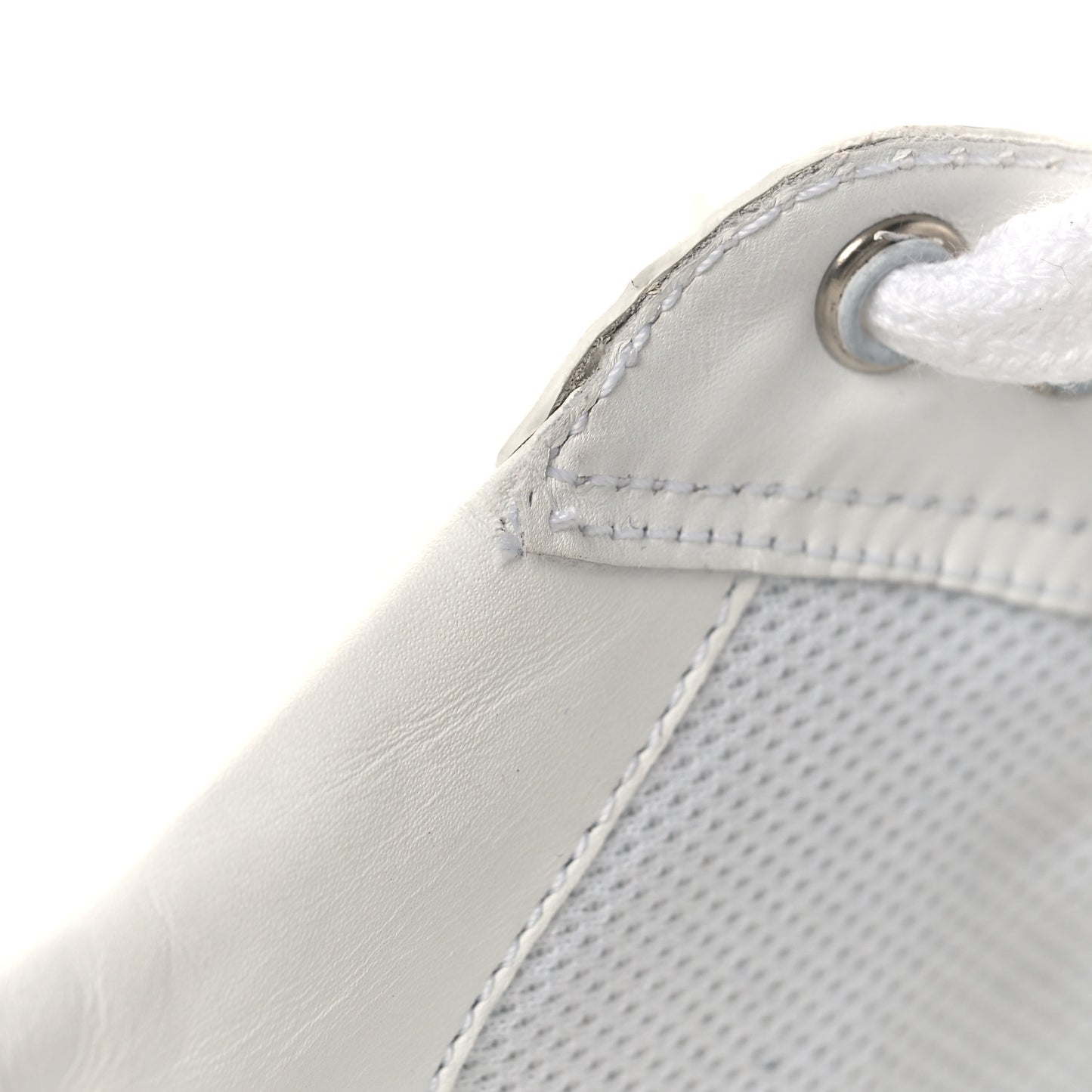 Vitello Rois Triangle Womens Downtown Low Top 30mm Sneakers 41 White Black