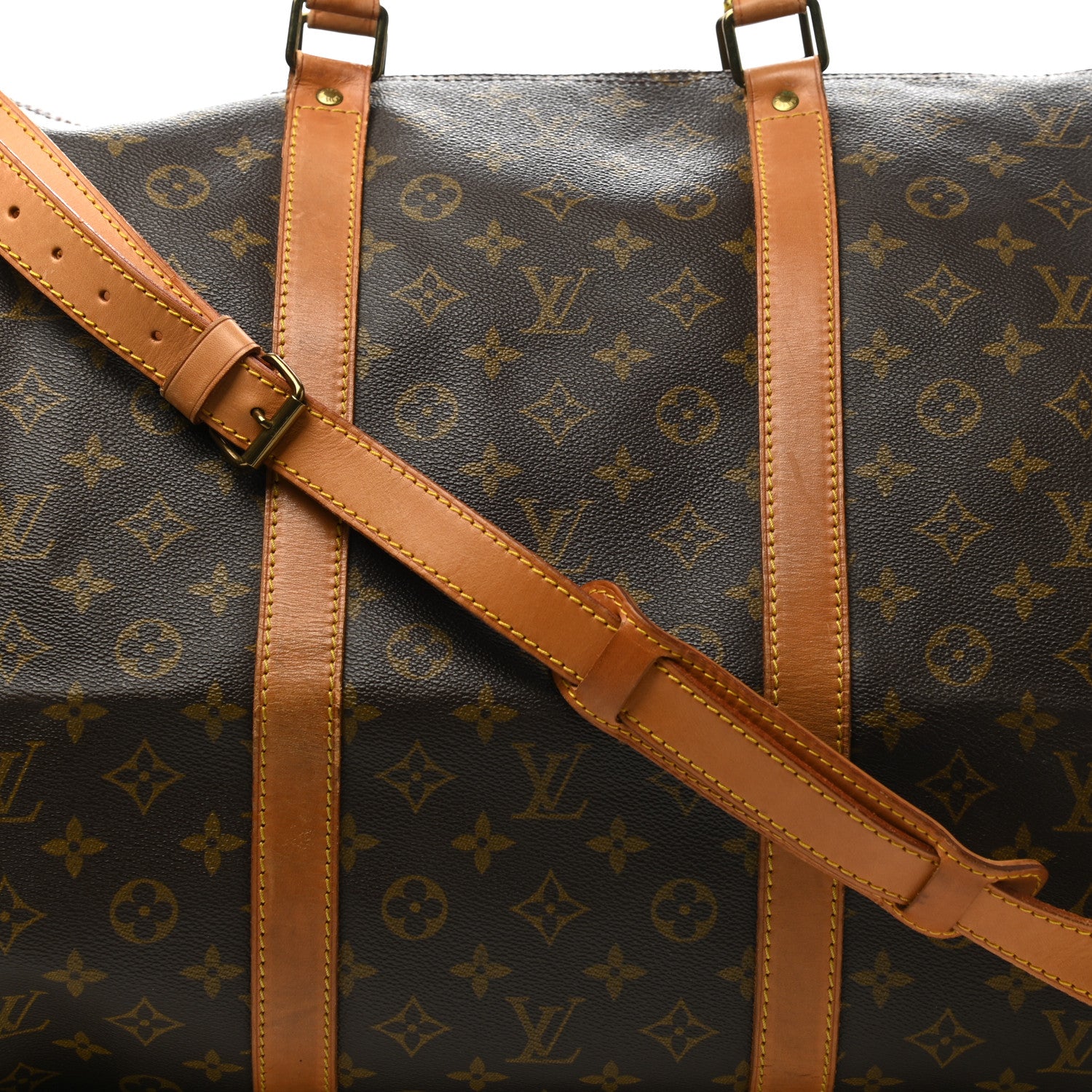 Louis Vuitton Monogram Keepall Bandouliere 60 9 of 19