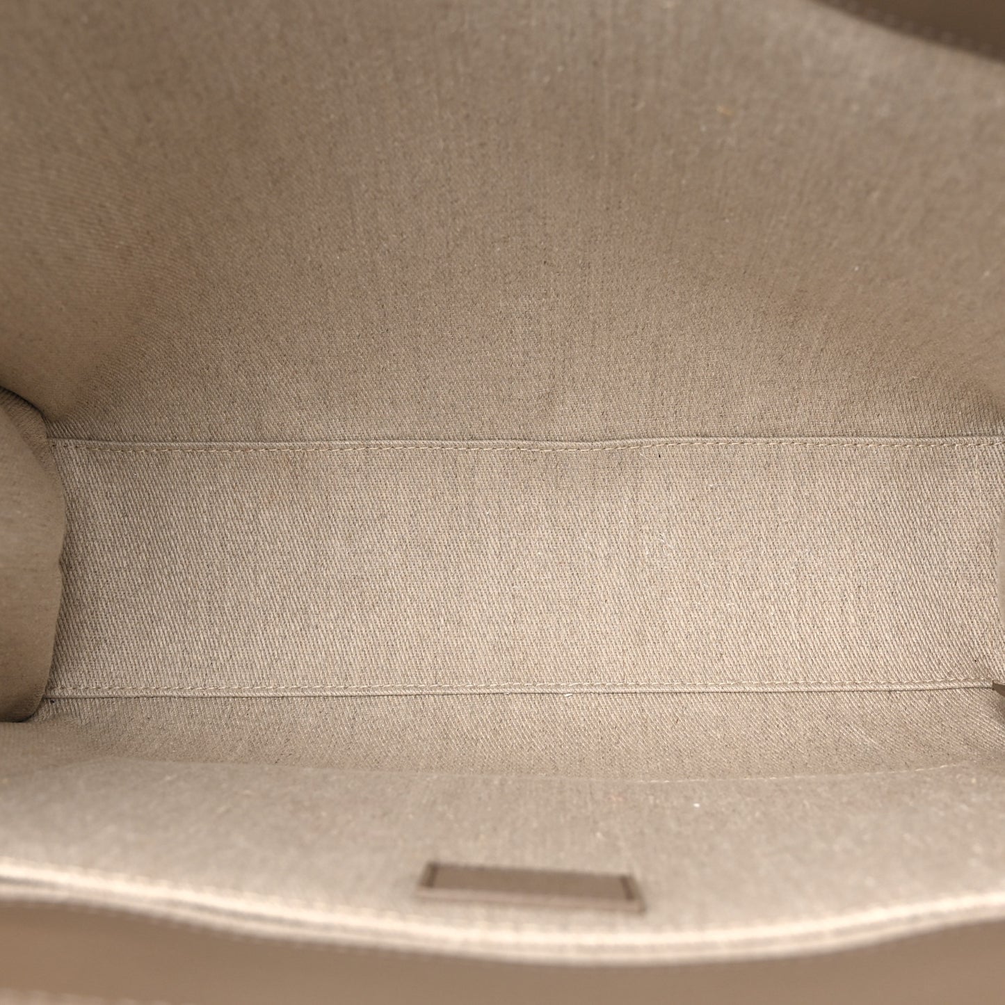 Calfskin Medium Woody Tote Army Green