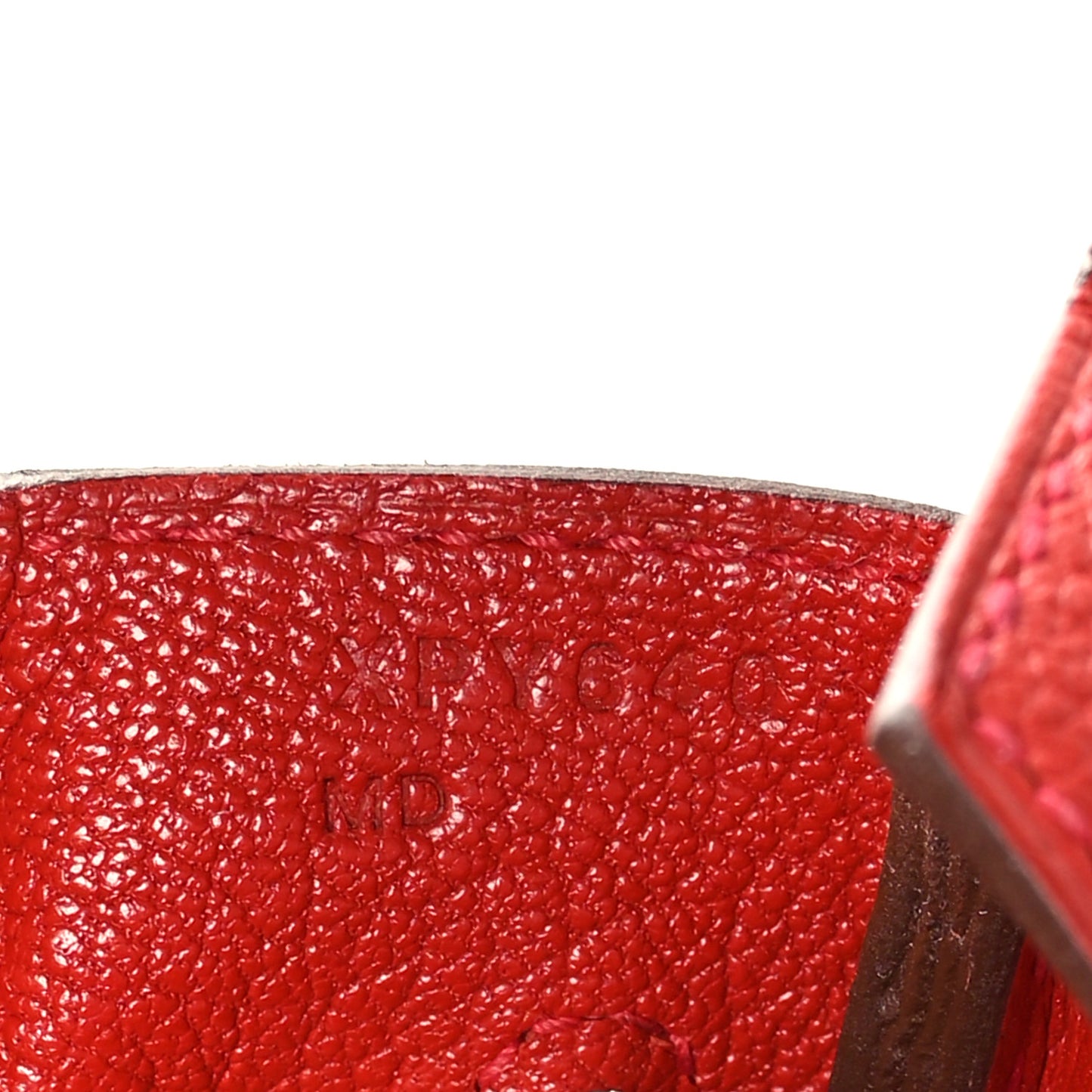 Togo Birkin 30 Rouge Pivoine