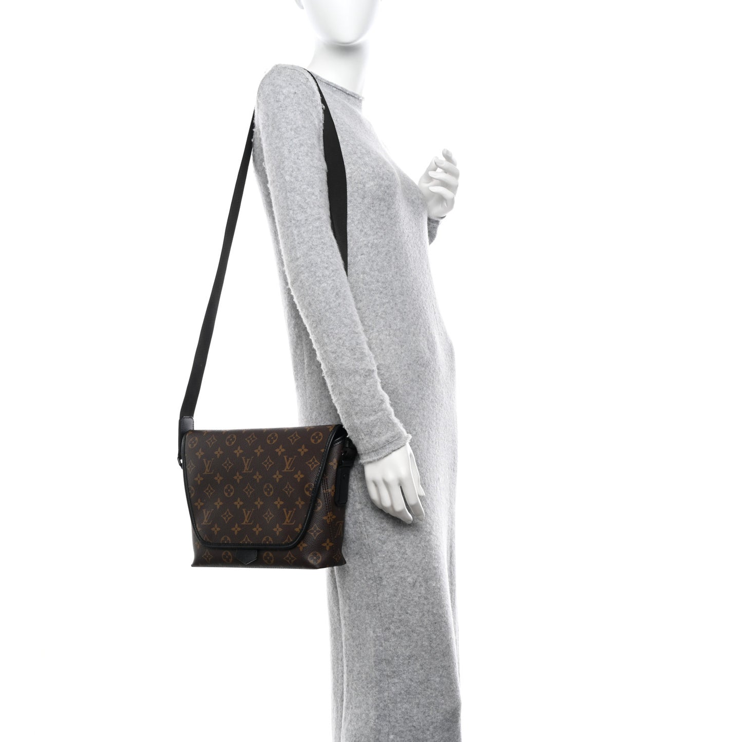 Monogram Macassar Magnetic Messenger