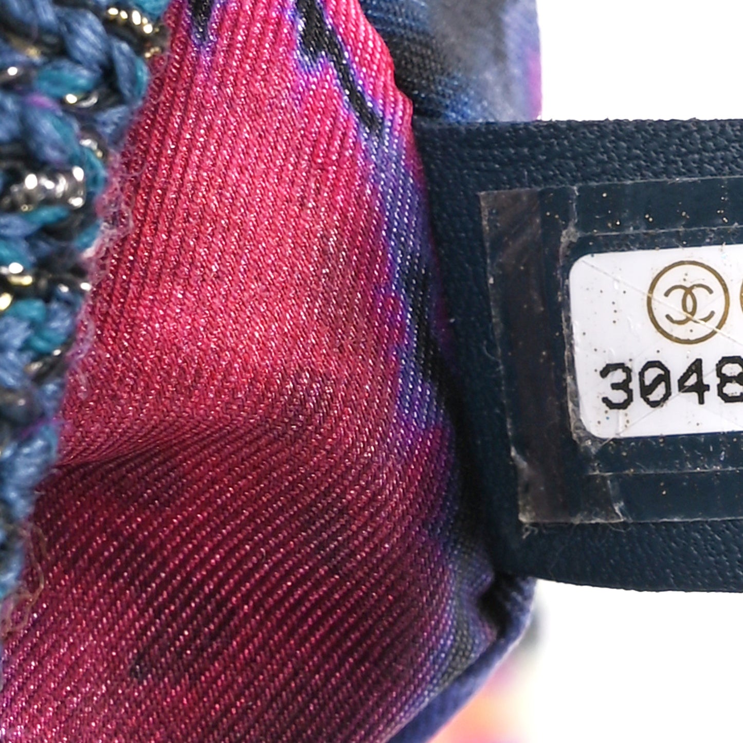 Tweed Quilted Medium Chanel 19 Flap Dark Multicolor