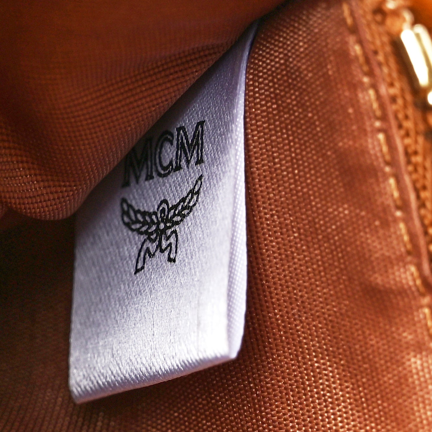 Visetos Large Patricia Wallet On Chain Cognac