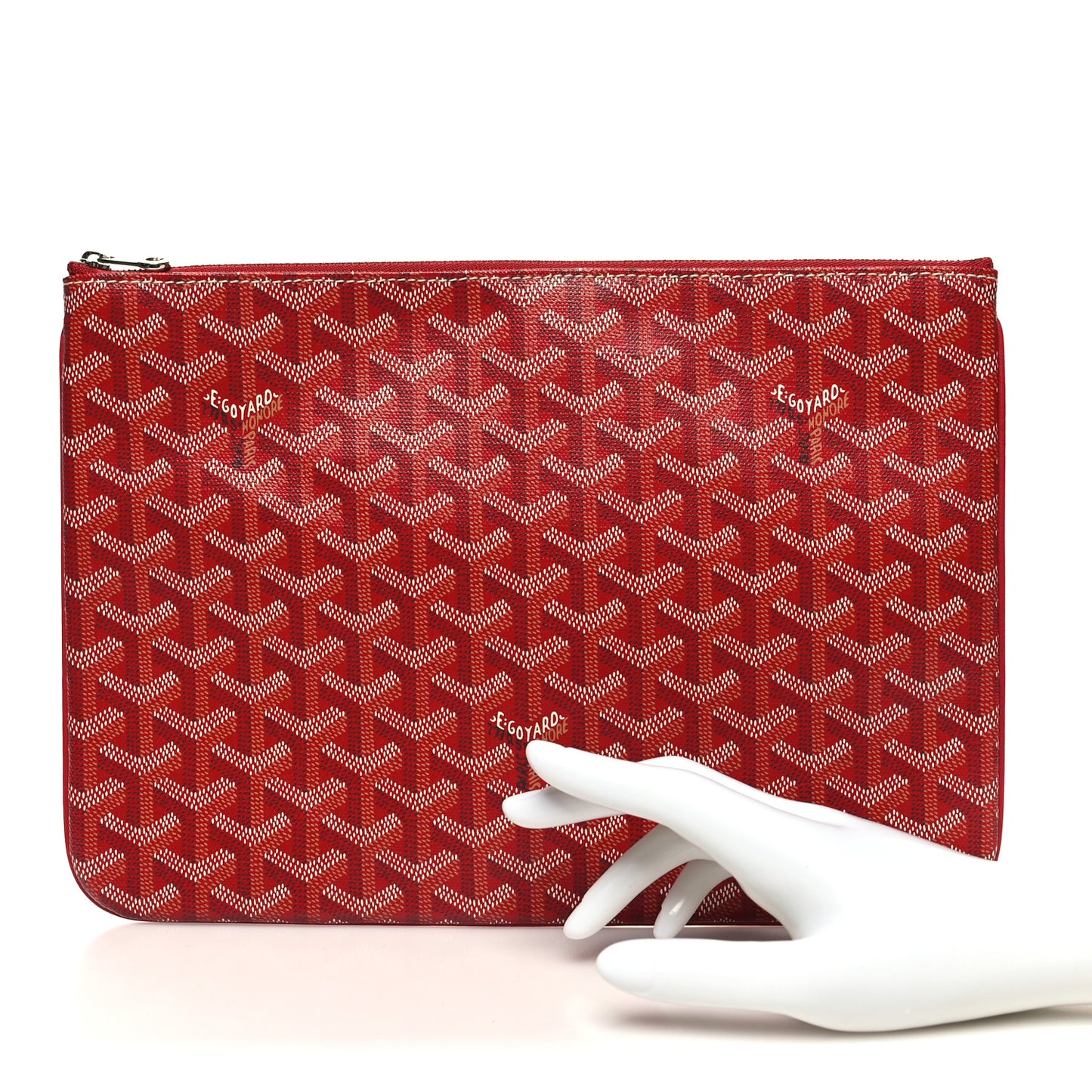 Goyardine Senat Pochette MM Red