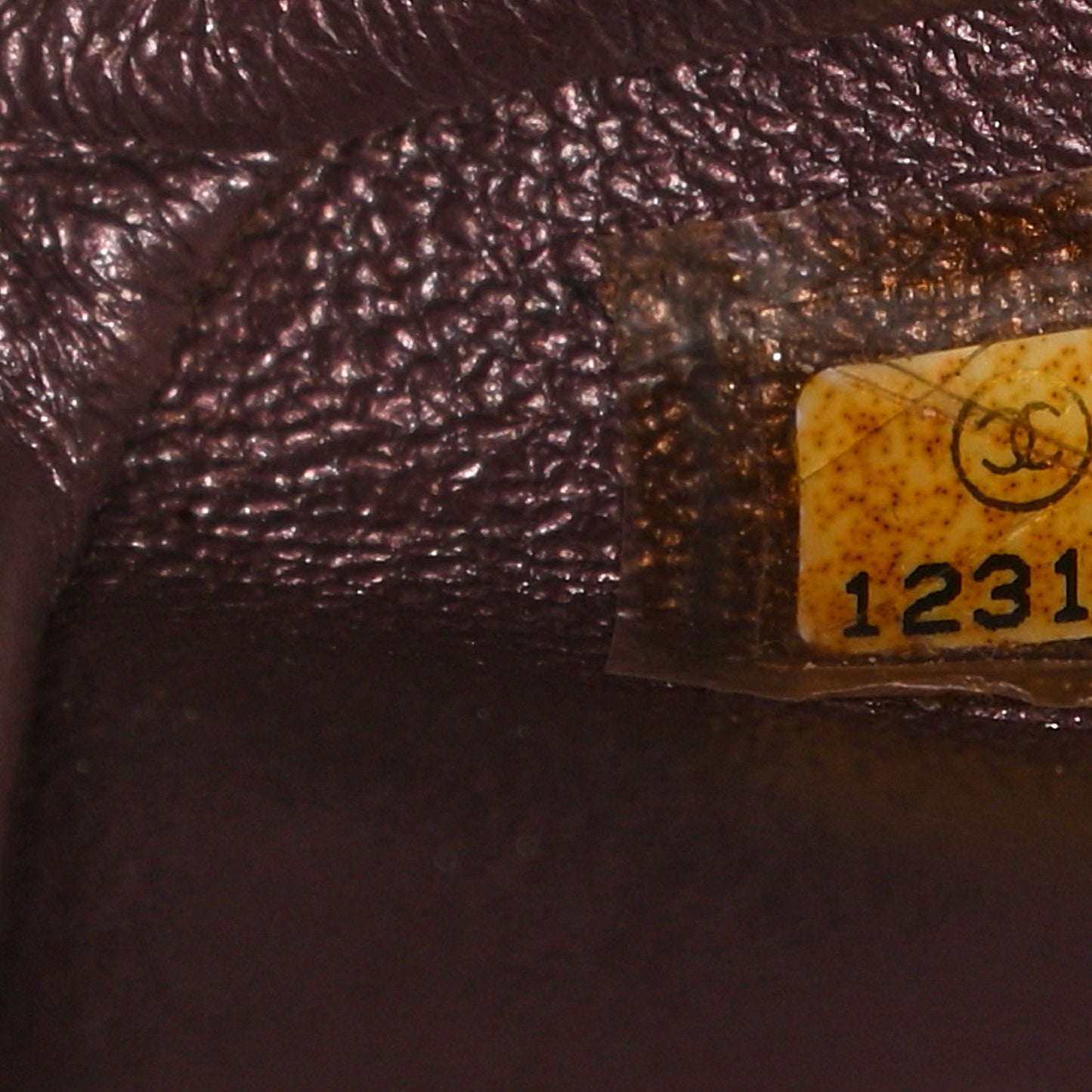 Metallic Aged Calfskin Quilted 2.55 Reissue 227 Flap Rose Fonce