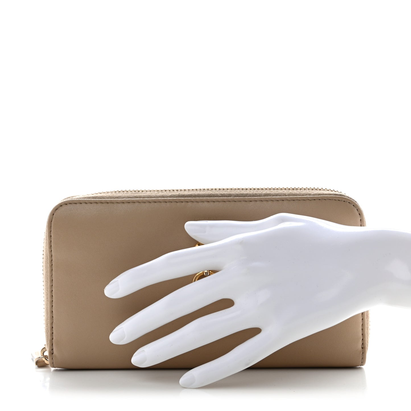 Vitello Liberty By The Way Zip Around Wallet Tortora