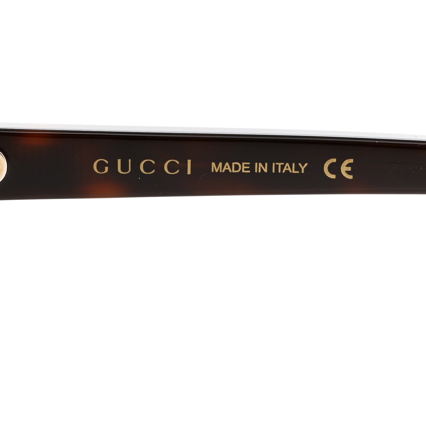 Acetate Crystal Round Sunglasses GG0618S Tortoiseshell