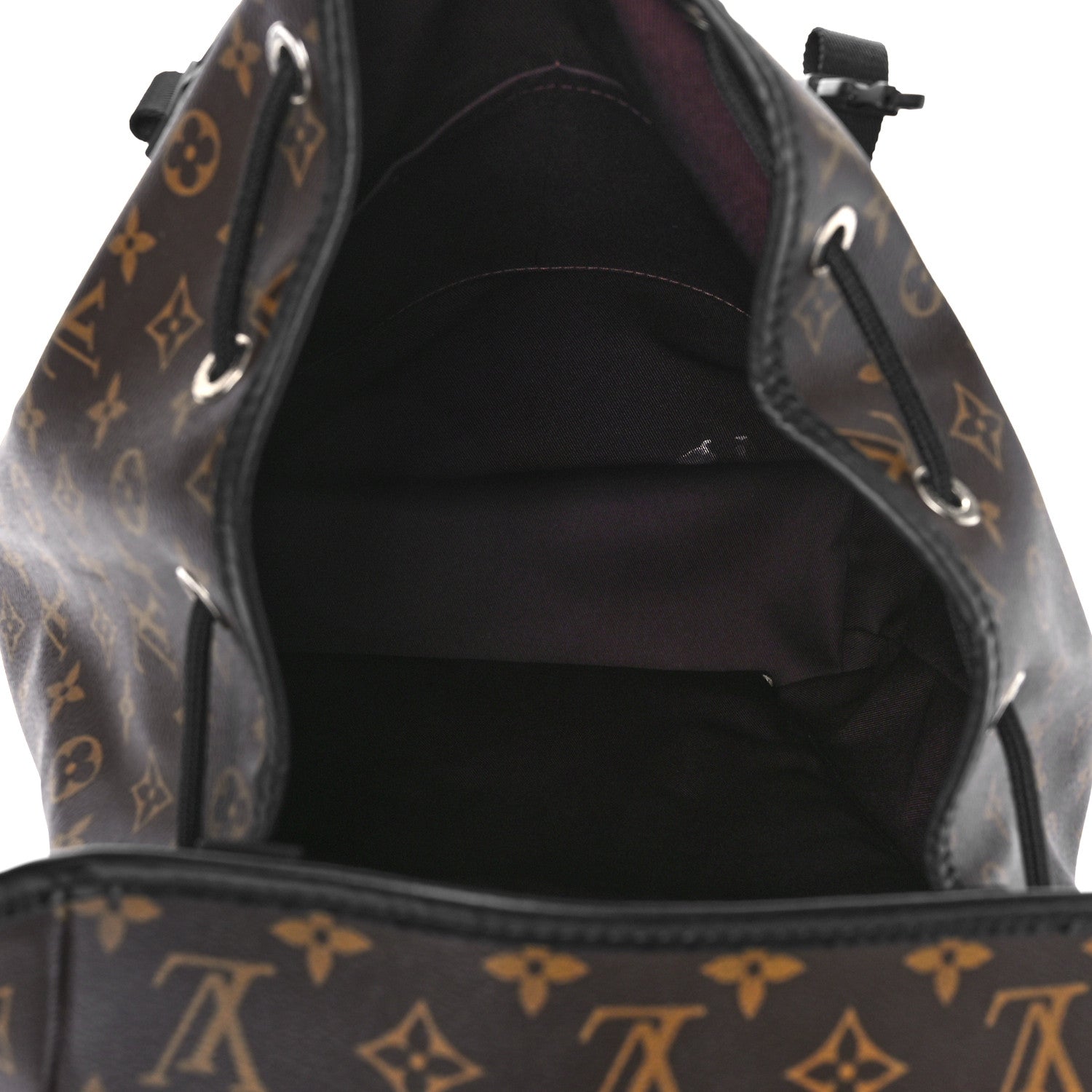 Louis Vuitton Monogram Macassar Zack Backpack 5 of 9